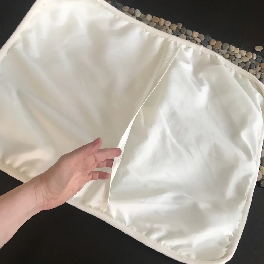 2 Pillow Set MATELASSE Pillowcase Shams Standard Cases white 2PC Set Bedroom bed